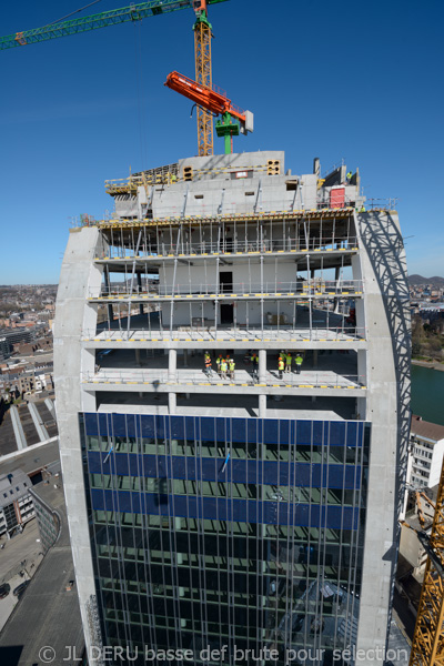 tour des finances à Liège